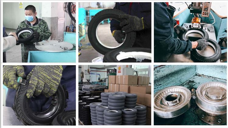 Foam filled tyre 