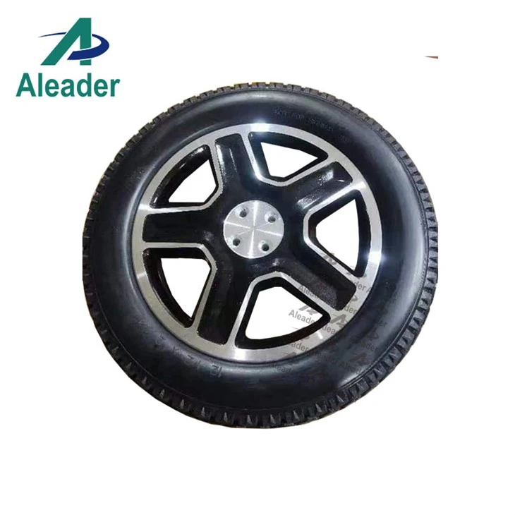2 wheelchair solid wheels